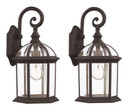 Exterior Wall Mount by Trans Globe Imports ( 110 | 4181-2 BK ) 