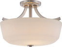 Semi-Flush Mts. Bowl Style by Nuvo Lighting ( 72 | 60-5826 Laguna ) 