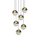 Mid. Chandeliers Multi-Port/Cascade by Sonneman ( 69 | 2915.14-LRG Grapes ) 