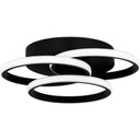 Flush Mounts Ring Shade/Halo by Quoizel ( 10 | PCMON1616MBK Moonan ) 