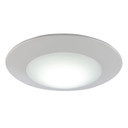 Flush Mounts Slimline/Low Profile by Trans Globe Imports ( 110 | LED-20099 WH Lunaire ) 