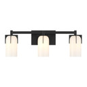 Bathroom Fixtures Three Lights by Savoy House ( 51 | 8-4128-3-BK Caldwell ) 