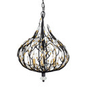 Mini Chandeliers Candle by Varaluz ( 137 | 271P03MBFG Bask ) 