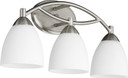 Bathroom Fixtures Three Lights by Quorum ( 19 | 5069-3-65 Barkley ) 