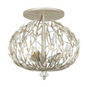 Semi-Flush Mts. Cage by Varaluz ( 137 | 271S03GD Bask ) 