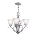 Mini Chandeliers Glass Shade by Vaxcel ( 63 | CH35404BN Monrovia ) 