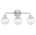 Bathroom Fixtures Three Lights by Savoy House ( 51 | 8-4300-3-SN Mason ) 