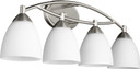 Bathroom Fixtures Four Lights by Quorum ( 19 | 5069-4-65 Barkley ) 