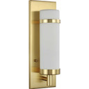 Sconces Single Glass by Progress Lighting ( 54 | P710087-012 Hartwick ) 