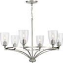 Mid. Chandeliers Glass Up by Progress Lighting ( 54 | P400297-009 Parkhurst ) 