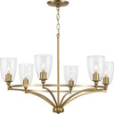 Mid. Chandeliers Glass Up by Progress Lighting ( 54 | P400297-109 Parkhurst ) 