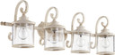 Bathroom Fixtures Four Lights by Quorum ( 19 | 5073-4-70 San Miguel ) 