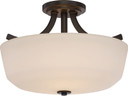 Semi-Flush Mts. Bowl Style by Nuvo Lighting ( 72 | 60-5926 Laguna ) 