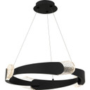 Mid. Chandeliers Ring/Halo by Quoizel ( 10 | PCSAF2824MBK Saffron ) 