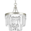 Semi-Flush Mts. Drum Shade by Progress Lighting ( 54 | P2325-134 Glimmer ) 