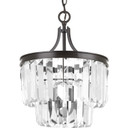 Semi-Flush Mts. Drum Shade by Progress Lighting ( 54 | P2325-20 Glimmer ) 