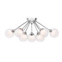 Semi-Flush Mts. Glass Down by Quoizel ( 10 | PCSB1722C Spellbound ) 