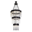 Large Chandeliers Glass Shade by Varaluz ( 137 | 309C19MBFG Matrix ) 