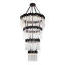 Large Chandeliers Glass Shade by Varaluz ( 137 | 309C30MBFG Matrix ) 