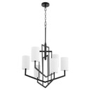 Mid. Chandeliers Drum Shade by Quorum ( 19 | 6078-6-59 Bolivar ) 