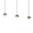Linear/Island 3 Light Bar by Sonneman ( 69 | 2920.14-SML Grapes ) 