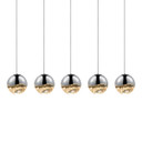 Linear/Island 4 Light + by Sonneman ( 69 | 2921.01-LRG Grapes ) 