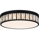 Flush Mounts Drum Shade by Quoizel ( 10 | GIB1615MBK Gibson ) 