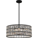 Pendants Drum Shade by Quoizel ( 10 | GIB2820MBK Gibson ) 
