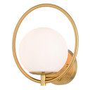 Sconces Single Glass by Vaxcel ( 63 | W0475 Bucktown ) 