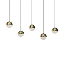 Linear/Island 4 Light + by Sonneman ( 69 | 2921.14-SML Grapes ) 