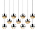 Linear/Island 4 Light + by Sonneman ( 69 | 2922.01-LRG Grapes ) 