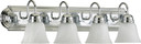 Bathroom Fixtures Four Lights by Quorum ( 19 | 5094-4-114 5094 Vanities ) 