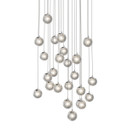 Pendants Multi-port/Cascade by Sonneman ( 69 | 2966.01 Champagne Bubbles ) 