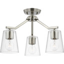 Semi-Flush Mts. Glass Down by Progress Lighting ( 54 | P400340-009 Vertex ) 
