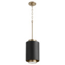 Mini Pendants Drum Shade by Quorum ( 19 | 8008-6980 Cylinder Pendants ) 