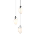 Mini Pendants 3 Light Cluster by Sonneman ( 69 | 2971.25W Liquid ) 