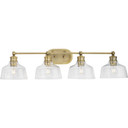 Bathroom Fixtures Four Lights by Progress Lighting ( 54 | P300398-163 Singleton ) 