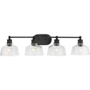 Bathroom Fixtures Four Lights by Progress Lighting ( 54 | P300398-31M Singleton ) 