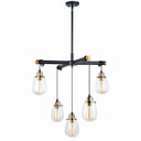 Mid. Chandeliers Glass Down by Vaxcel ( 63 | H0184 Kassidy ) 