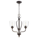 Mini Chandeliers Glass Shade by Quorum ( 19 | 6127-3-286 Jardin ) 