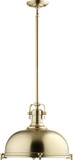 Pendants Metal Shade by Quorum ( 19 | 804-17-80 Hinge Pendants ) 