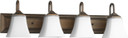 Bathroom Fixtures Four Lights by Quorum ( 19 | 5104-4-86 5104 Vanities ) 