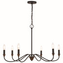 Mid. Chandeliers Candle by Vaxcel ( 63 | H0265 Annabelle ) 