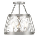 Semi-Flush Mts. Candle by Savoy House ( 51 | 6-1802-3-SN Crawford ) 