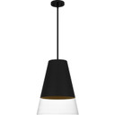 Pendants Glass Down by Quoizel ( 10 | PRG1514BBK Peregrine ) 