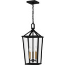 Pendants Glass Down by Quoizel ( 10 | HUL1909MBK Hull ) 
