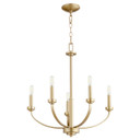 Mid. Chandeliers Candle by Quorum ( 19 | 6160-5-80 Reyes ) 