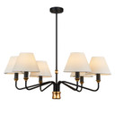 Mid. Chandeliers Candle by Terracotta Designs ( 374 | H25105S-6 Amelia ) 