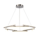 Mid. Chandeliers Ring/Halo by Trans Globe Imports ( 110 | MDN-1566 BN Celestia ) 