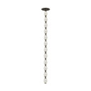Pendants Glass Down by Visual Comfort Modern ( 182 | 700CLR36BZ-LED927R-277 Collier ) 